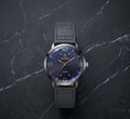 Besttime Premium Men's Quartz Leather Strap Watch – Black Edition